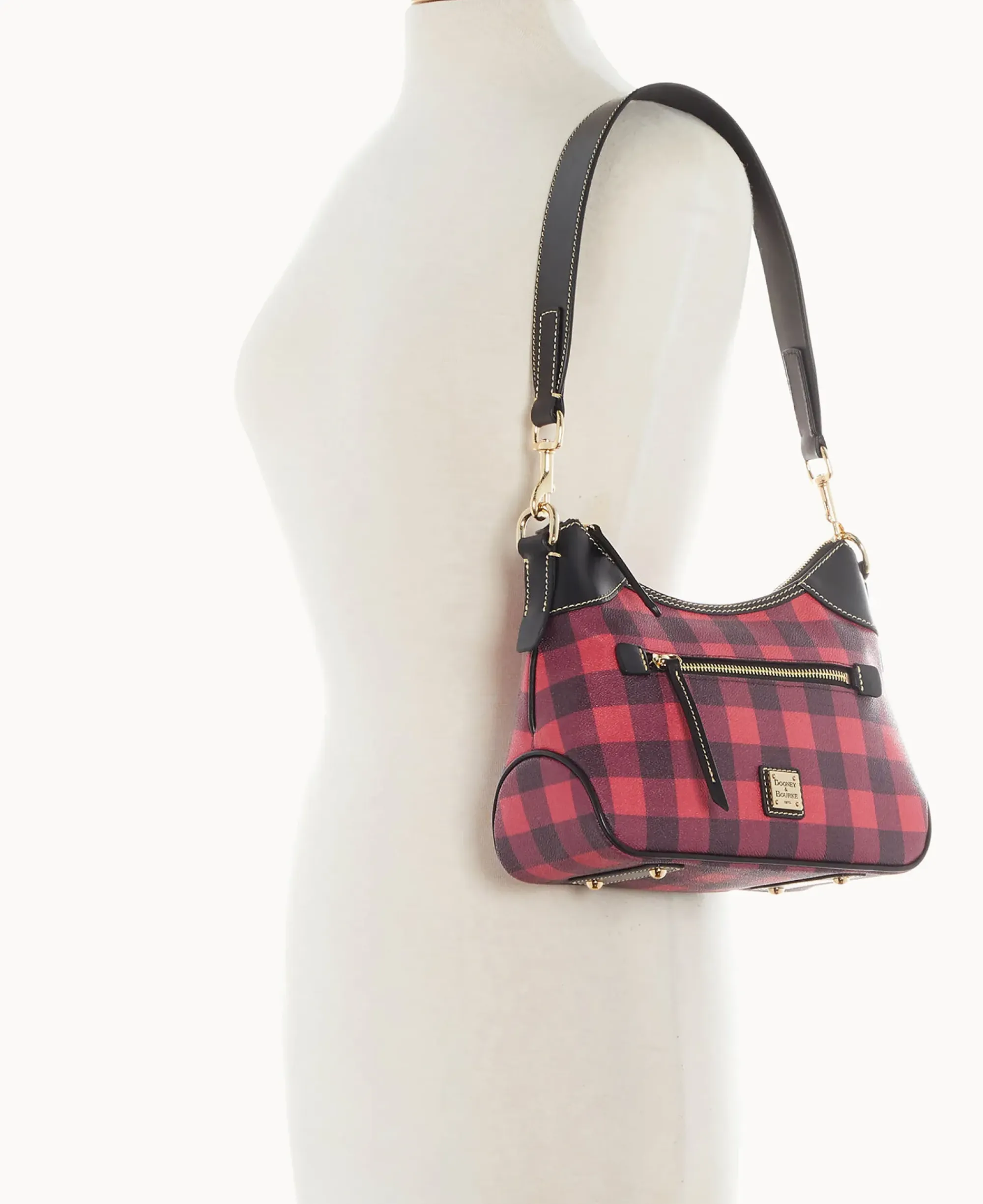 Dooney & Bourke Printed Fabric|Mini Bags<Tucker Small Hobo Red