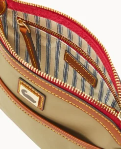 Dooney & Bourke The Wayfarer Collection|Nylon<Wayfarer Domed Crossbody Taupe