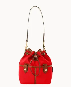 Dooney & Bourke The Wayfarer Collection|Nylon<Wayfarer Drawstring Red