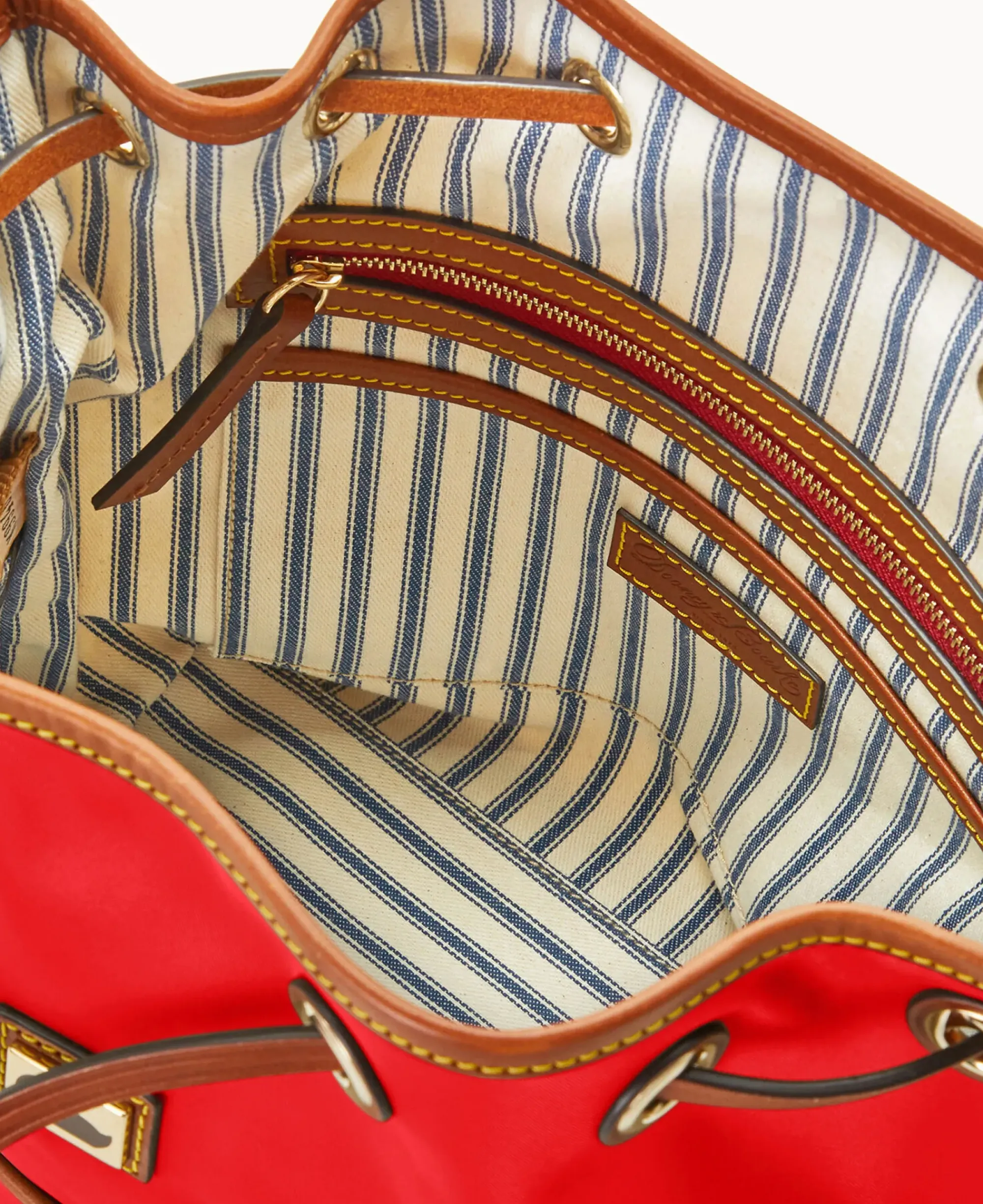 Dooney & Bourke The Wayfarer Collection|Nylon<Wayfarer Drawstring Red