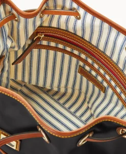 Dooney & Bourke The Wayfarer Collection|Nylon<Wayfarer Drawstring Black