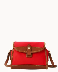 Dooney & Bourke The Wayfarer Collection|Nylon<Wayfarer Flap Crossbody Red