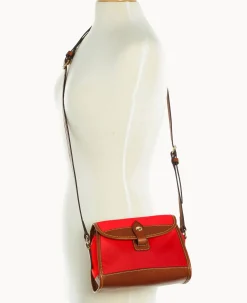 Dooney & Bourke The Wayfarer Collection|Nylon<Wayfarer Flap Crossbody Red