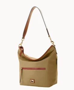 Dooney & Bourke The Wayfarer Collection|Ready For the Getaway<Wayfarer Hobo Taupe