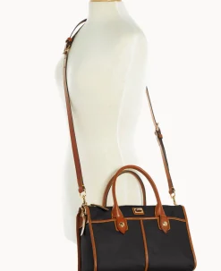 Dooney & Bourke The Wayfarer Collection|Ready For the Getaway<Wayfarer Satchel Black