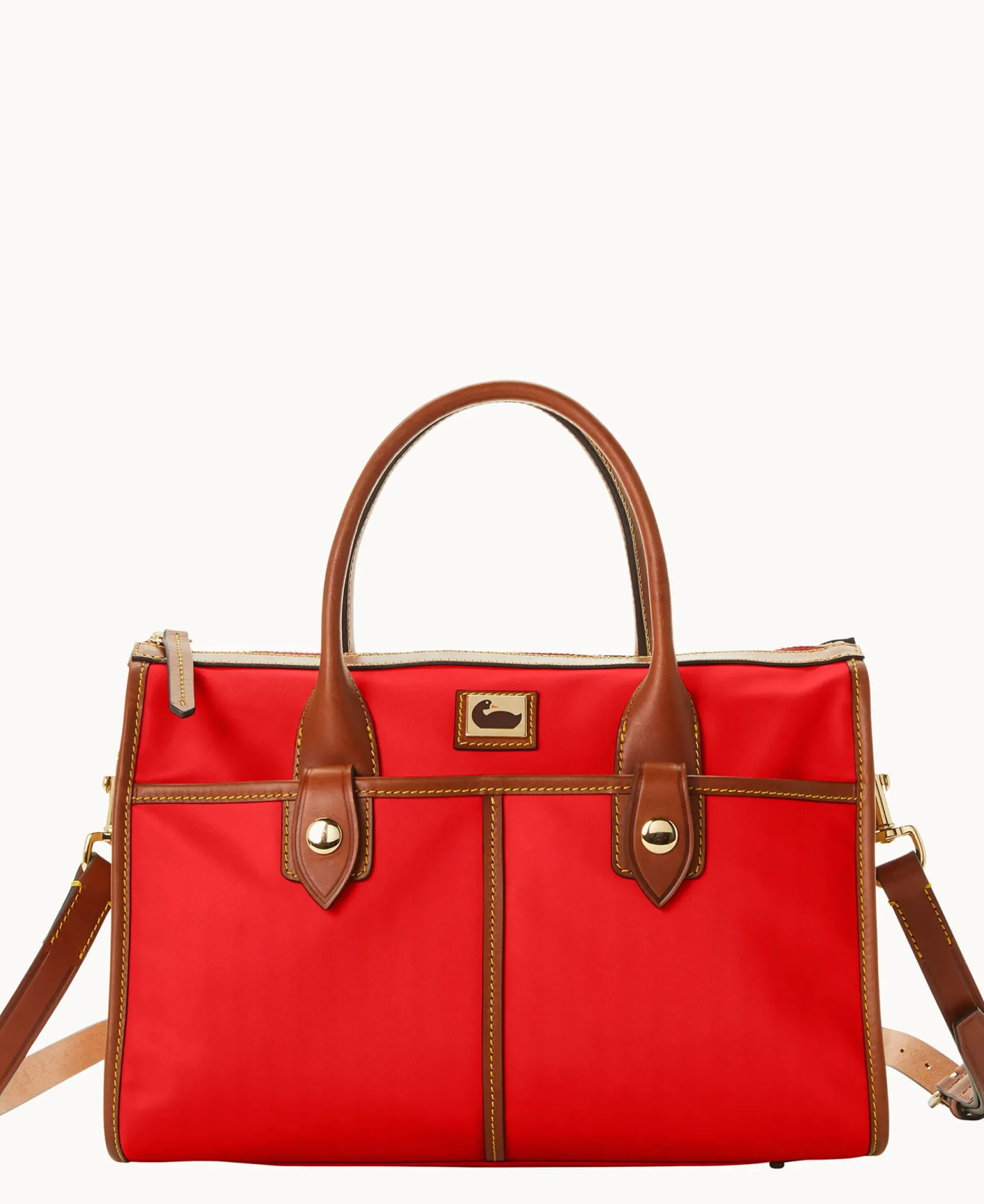 Dooney & Bourke The Wayfarer Collection|Ready For the Getaway<Wayfarer Satchel Red