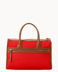 Dooney & Bourke The Wayfarer Collection|Ready For the Getaway<Wayfarer Satchel Red
