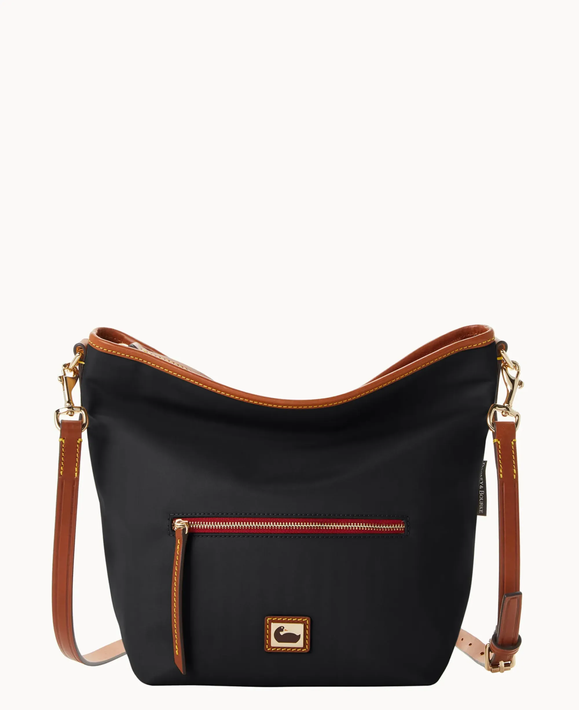 Dooney & Bourke The Wayfarer Collection|Nylon<Wayfarer Small Hobo Crossbody Black
