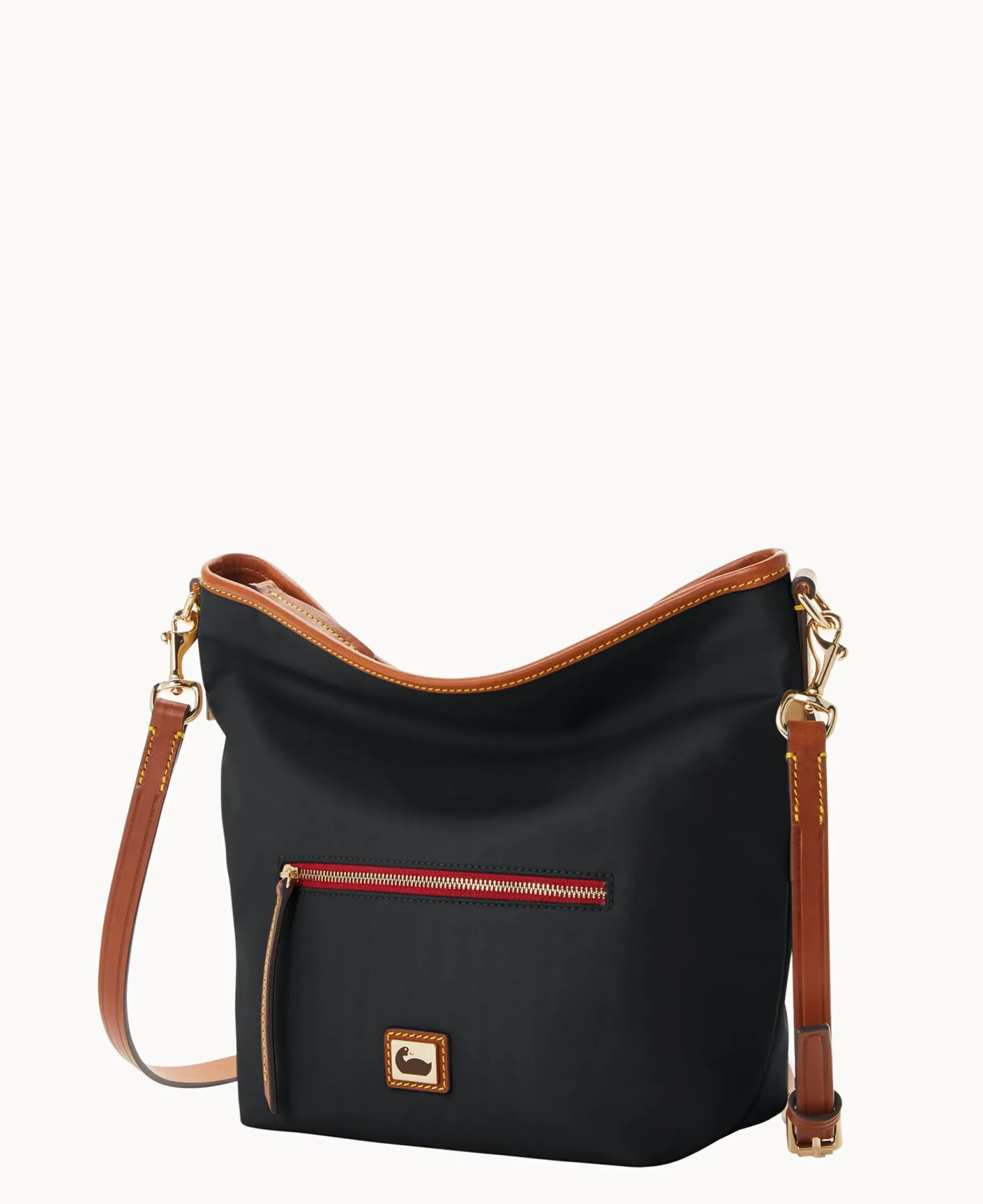 Dooney & Bourke The Wayfarer Collection|Nylon<Wayfarer Small Hobo Crossbody Black