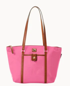 Dooney & Bourke The Wayfarer Collection|Ready For the Getaway<Wayfarer Zip Tote Pink