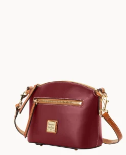 Dooney & Bourke Smooth Leather|Mini Bags<Wexford Leather Domed Crossbody Mulberry