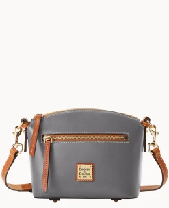 Dooney & Bourke Mini Bags<Wexford Leather Domed Crossbody Slate