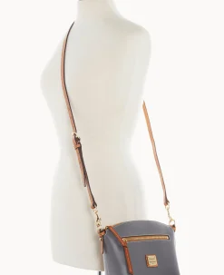 Dooney & Bourke Mini Bags<Wexford Leather Domed Crossbody Slate