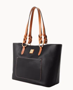 Dooney & Bourke Ready For the Getaway|Smooth Leather<Wexford Leather Tammy Tote Black