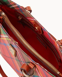 Dooney & Bourke Printed Fabric|Mini Bags<Windsor Small Nelly Tote Red
