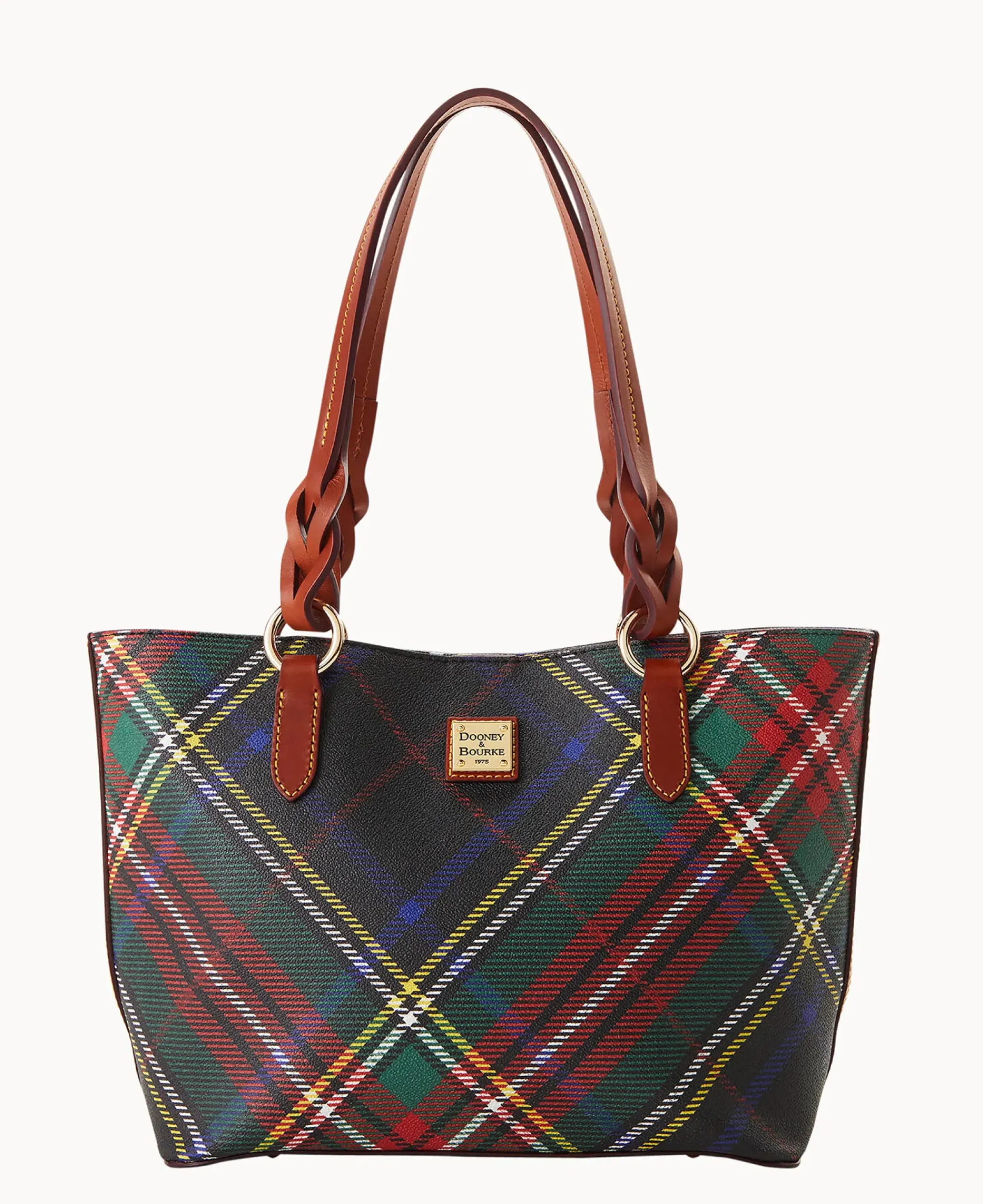 Dooney & Bourke Printed Fabric|Mini Bags<Windsor Small Nelly Tote Charcoal
